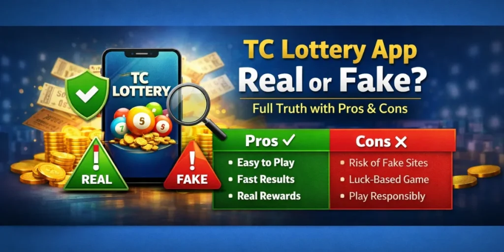 TC Lottery App Real or Fake