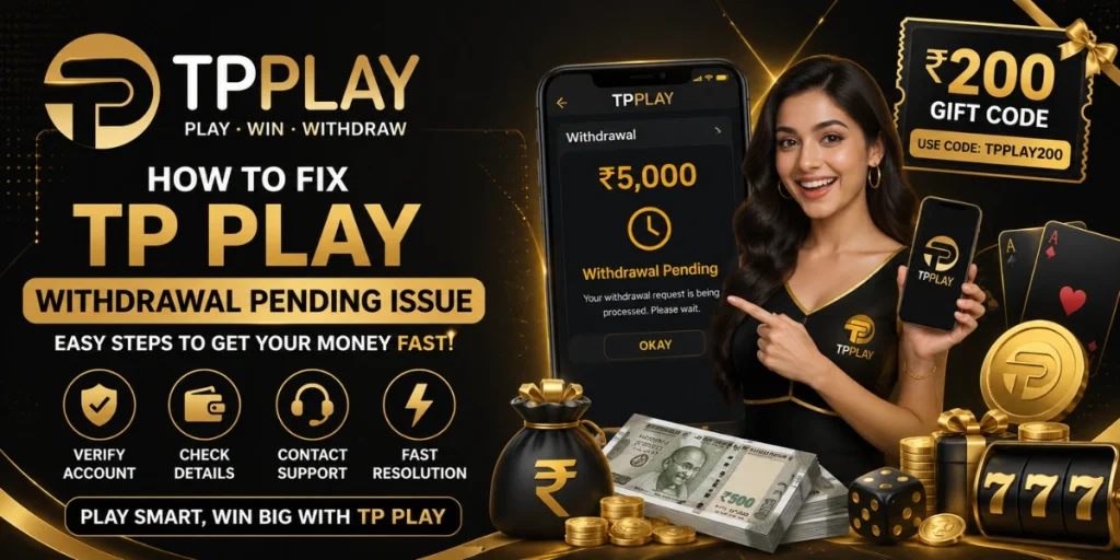 How to Fix TP Play Withdrawal Pending Issue