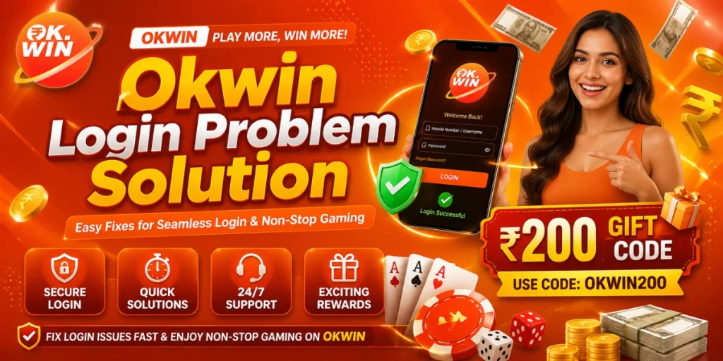 Okwin Login Problem Solution