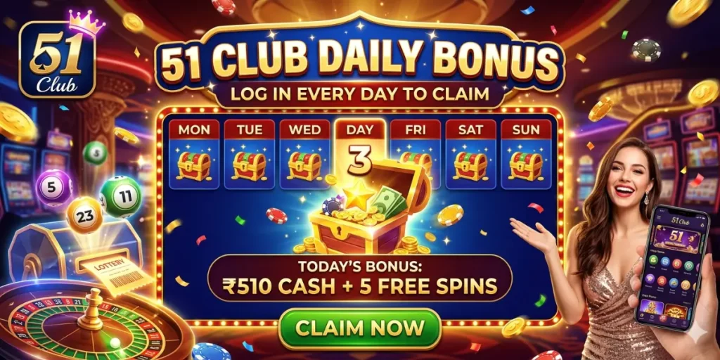 51 Club Daily Bonus